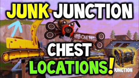 junk junction ammo box locations|Fortnite: Battle Royale – How To Complete Week 7 Challenges.